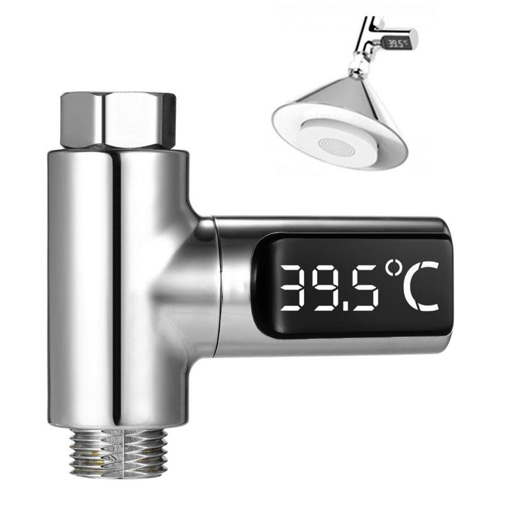 LED Shower Temperature Monitor