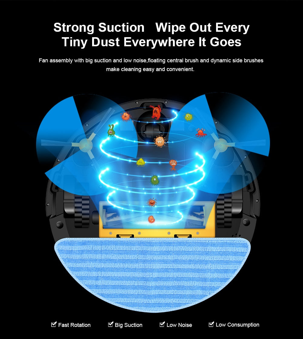 Laser Navigation Robot Vacuum Cleaner