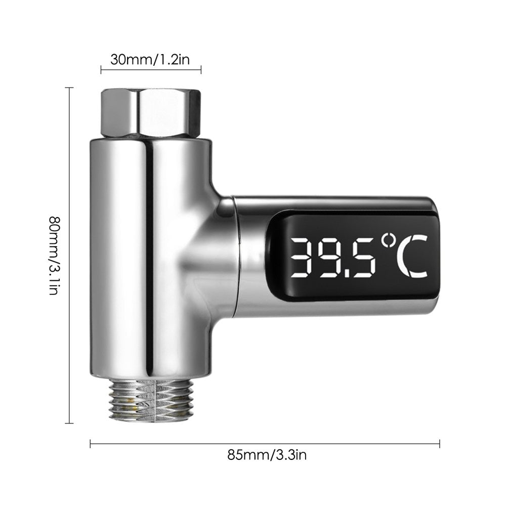 LED Shower Temperature Monitor