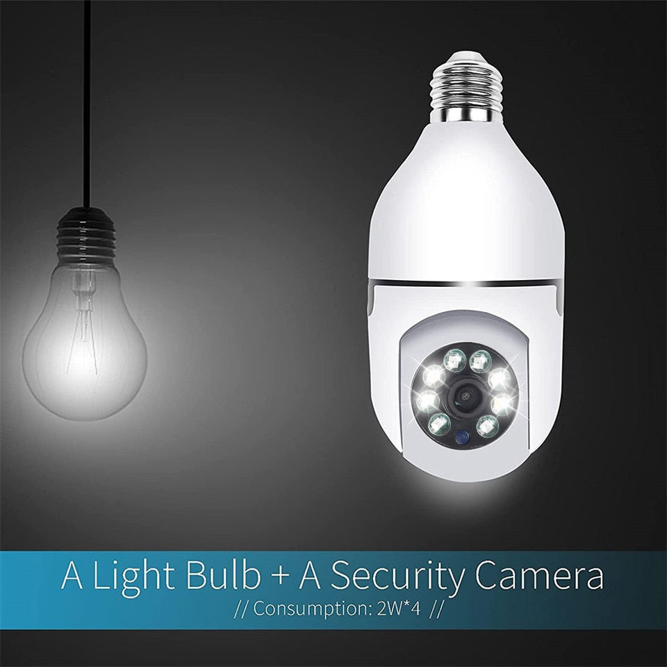 Light Bulb Surveillance Camera